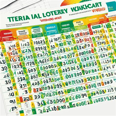 Kerala Lottery Weekly Charts 2024 .